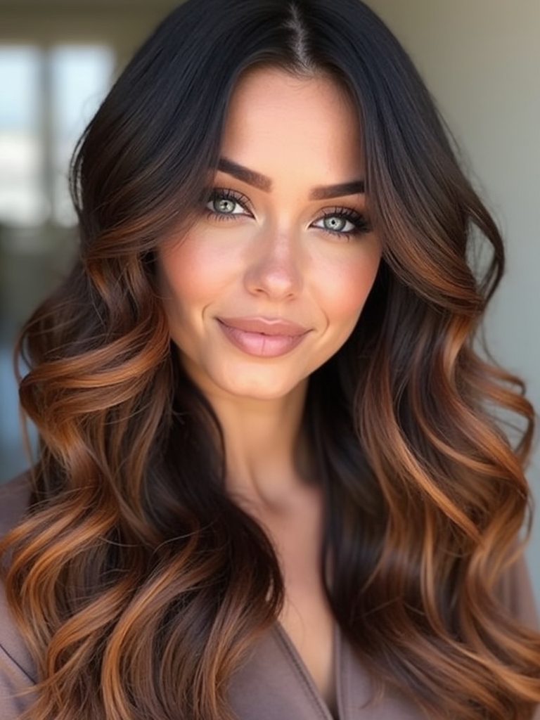 chocolate caramel balayage artistry
