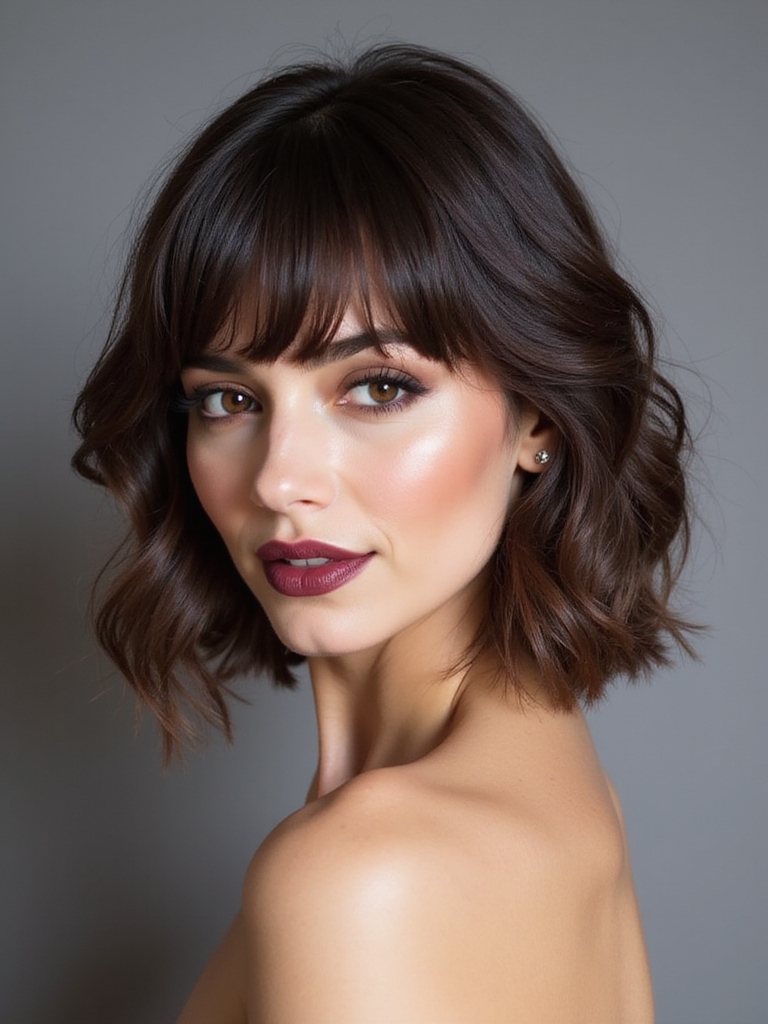 choosing the perfect bang length