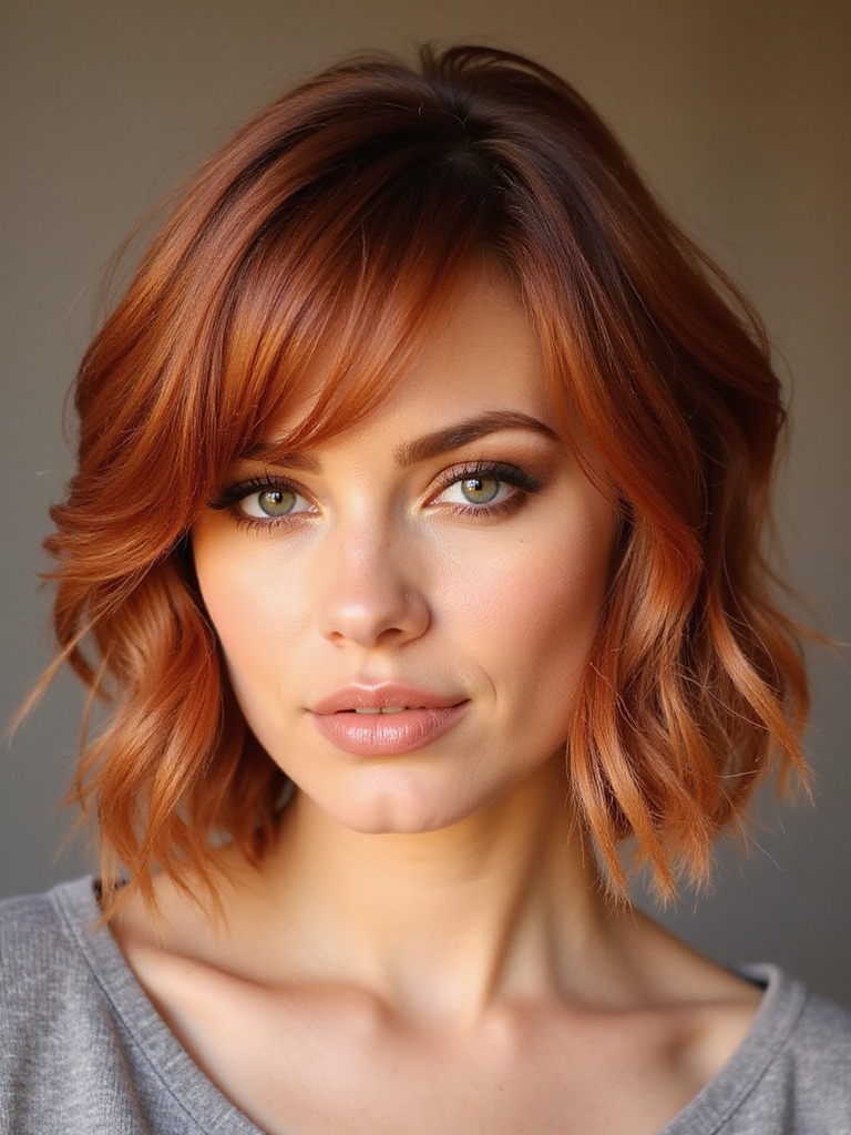 colorful butterfly haircut ideas