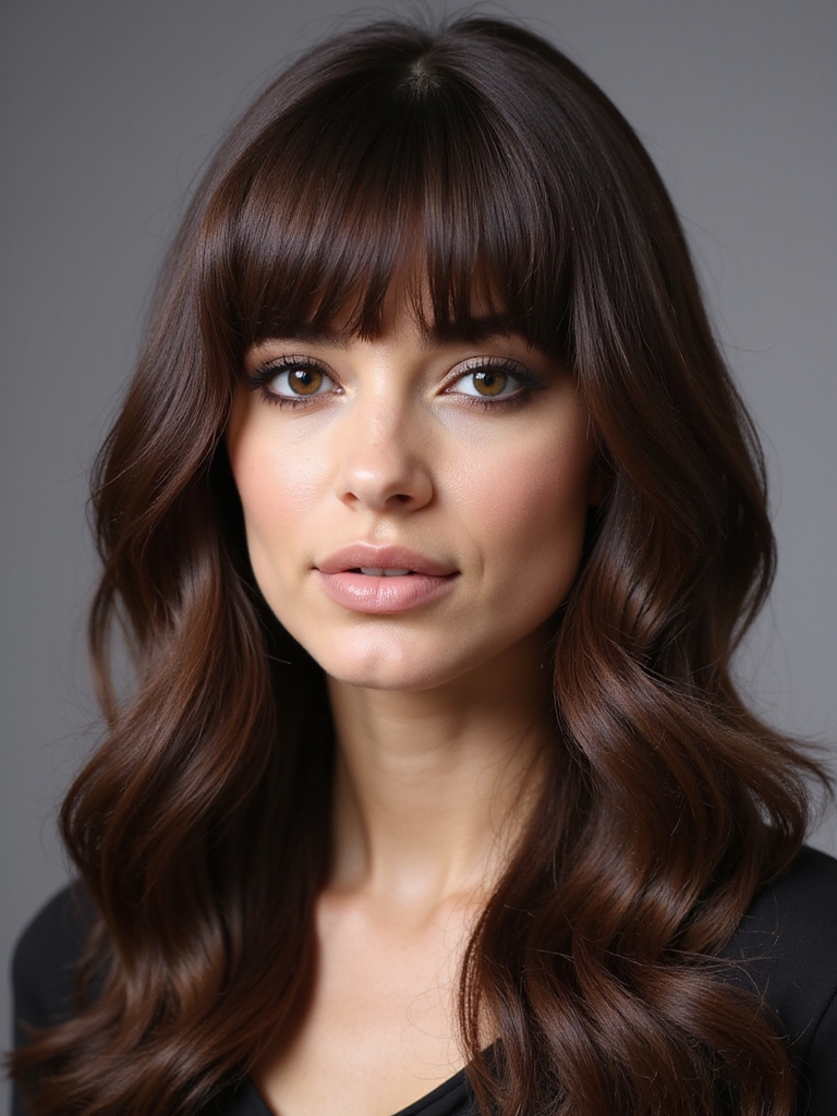 curtain bangs for versatility