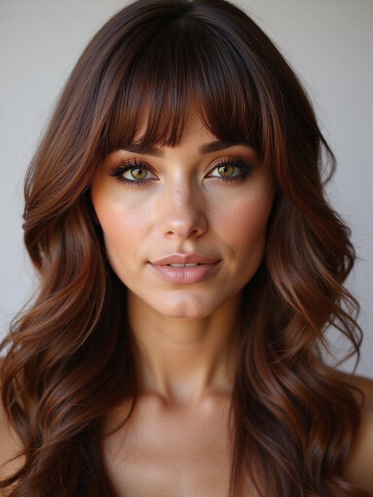 curtain bangs with layers