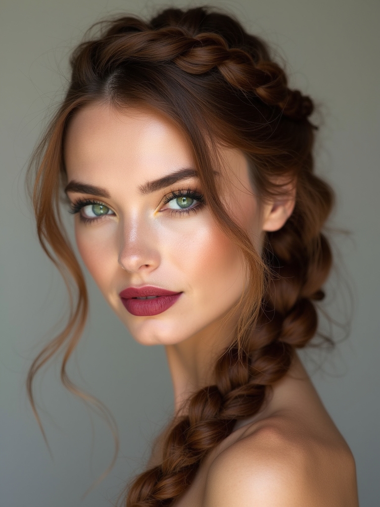 dainty lace braid elegance