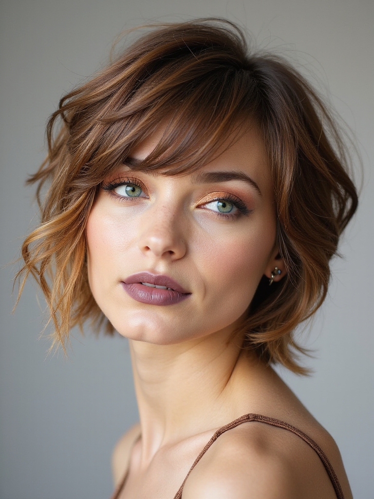 dynamic layered hair transformations