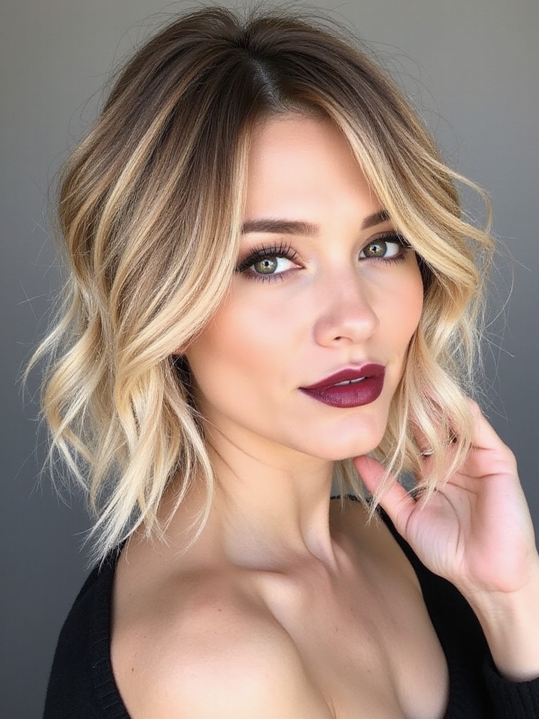 effortless bohemian wave hairstyle