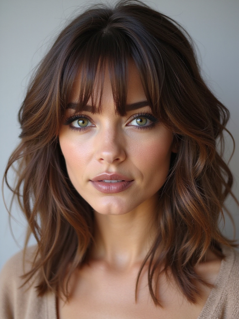 effortless cool shag haircut