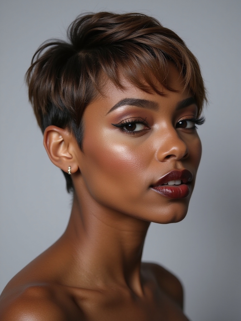 effortless pixie haircare routine