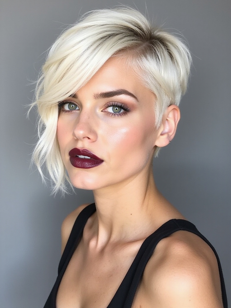 effortless pixie hairstyle tools