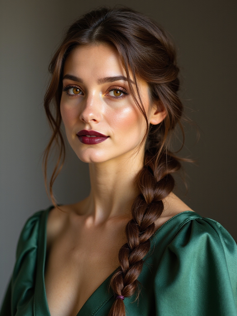 elegant dutch braid tutorial