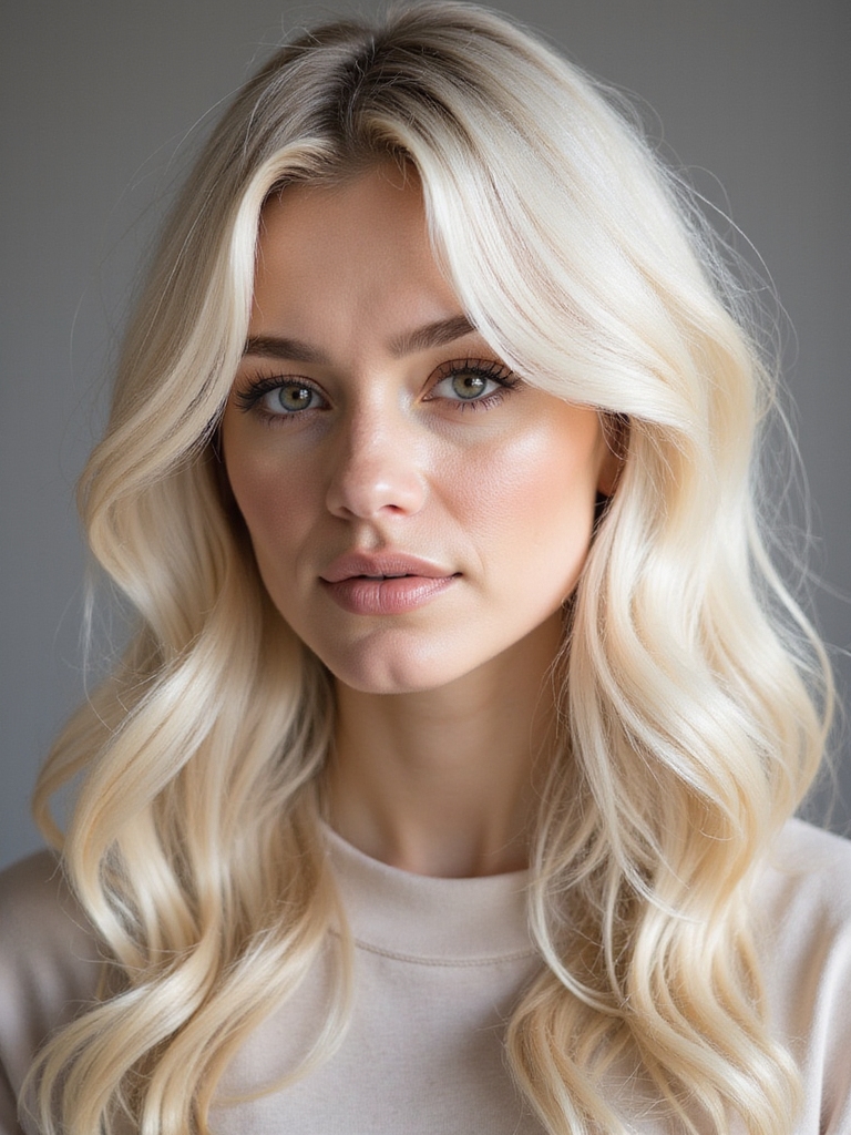 elegant vanilla ice hair