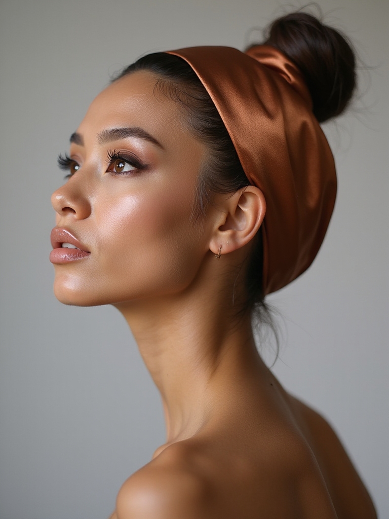 elevate high bun style