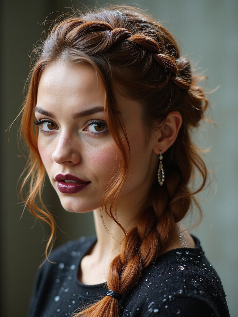 embrace messy braid imperfections