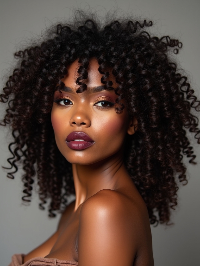 embrace natural curly texture