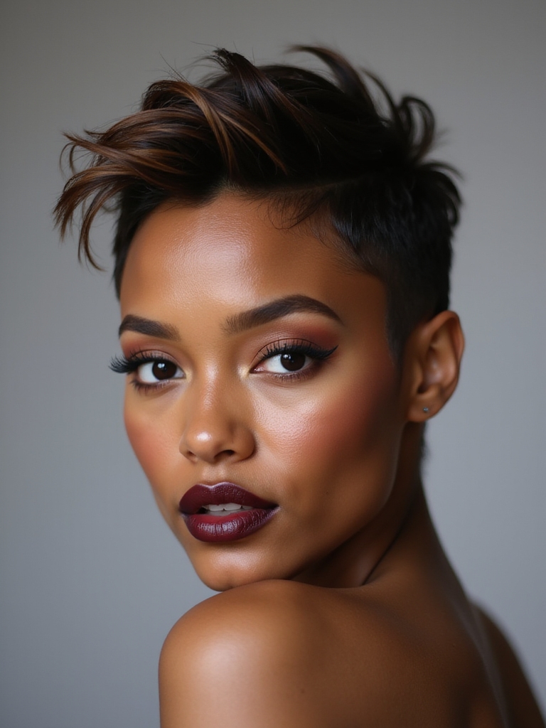 feminine allure of pixie