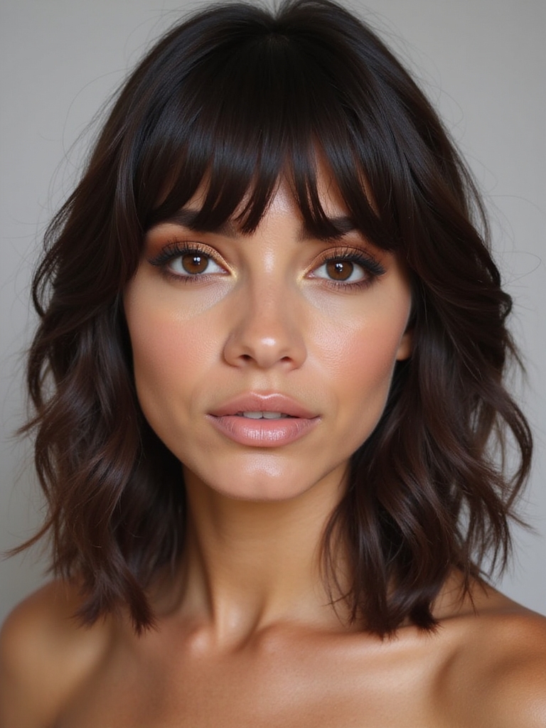 french bangs style tips