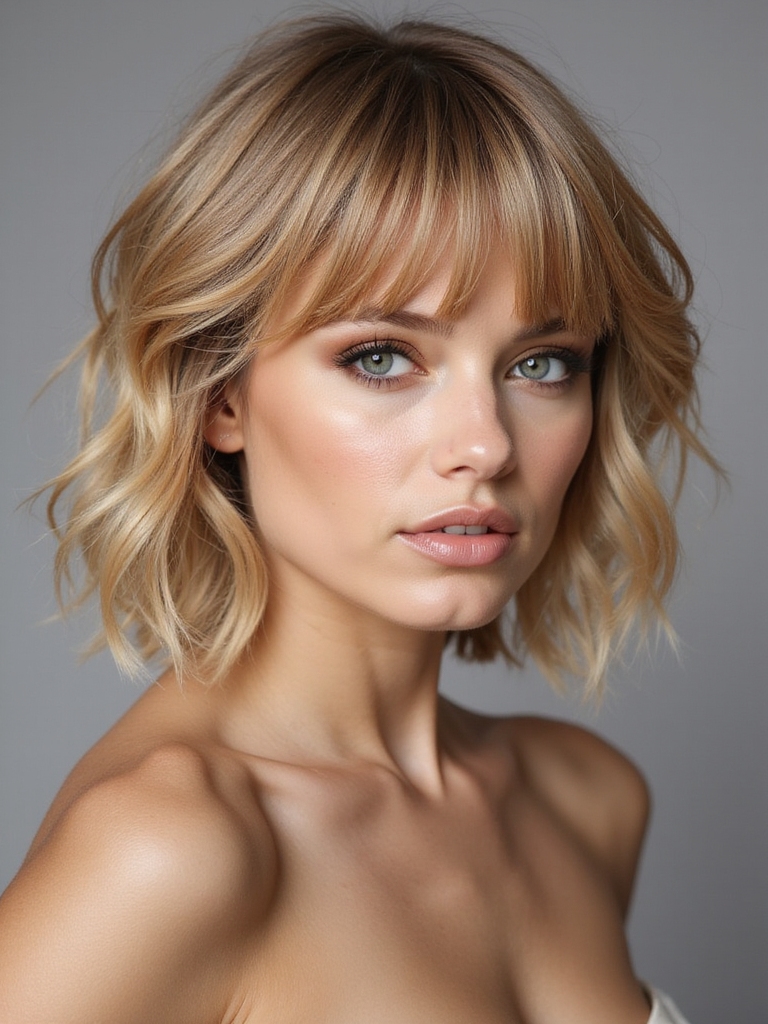 fringe bangs express personality