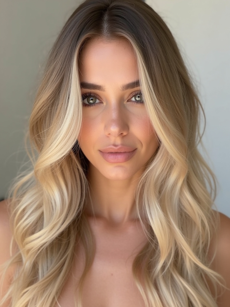 honeyed luminescent hair