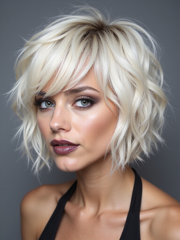 iconic shag hairstyle celebrities