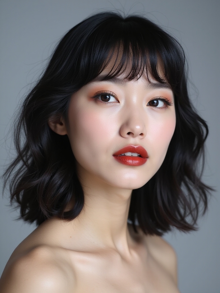 korean bangs embody cultural symbolism