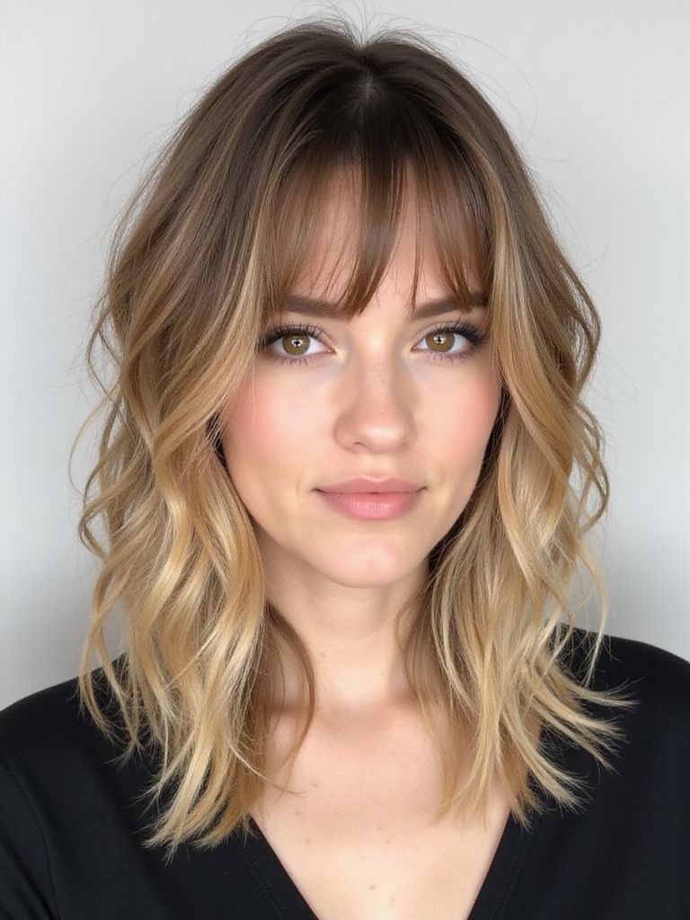 lob styles for face shapes