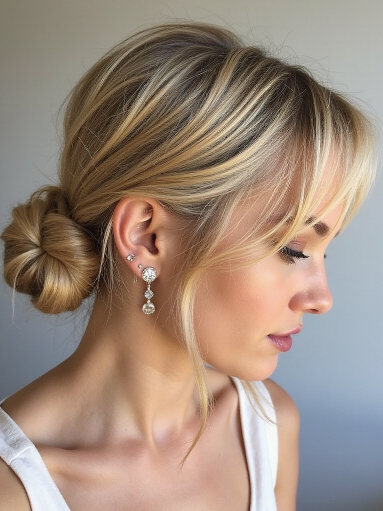 master messy bun technique