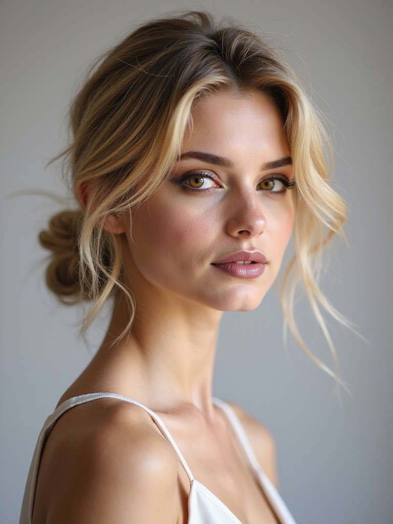 messy bun for busy days