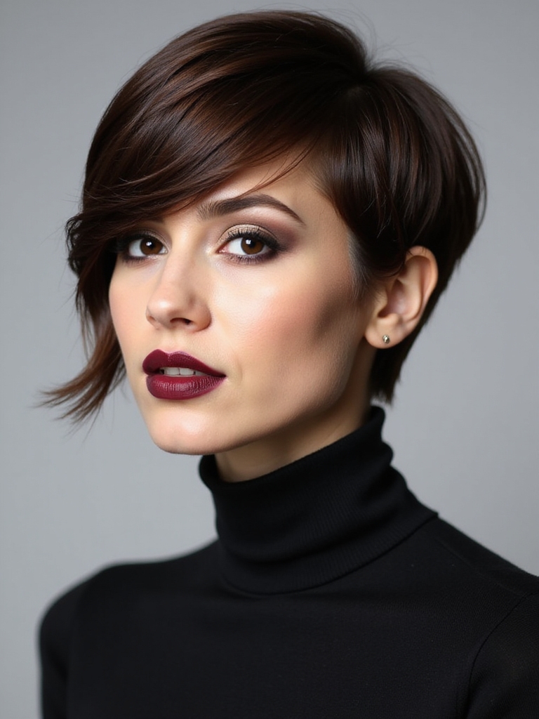 pixie cut enhances fashion