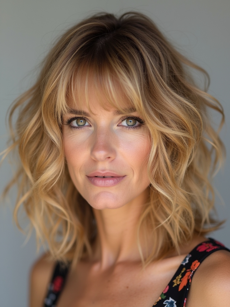 rebellious versatile shag revival