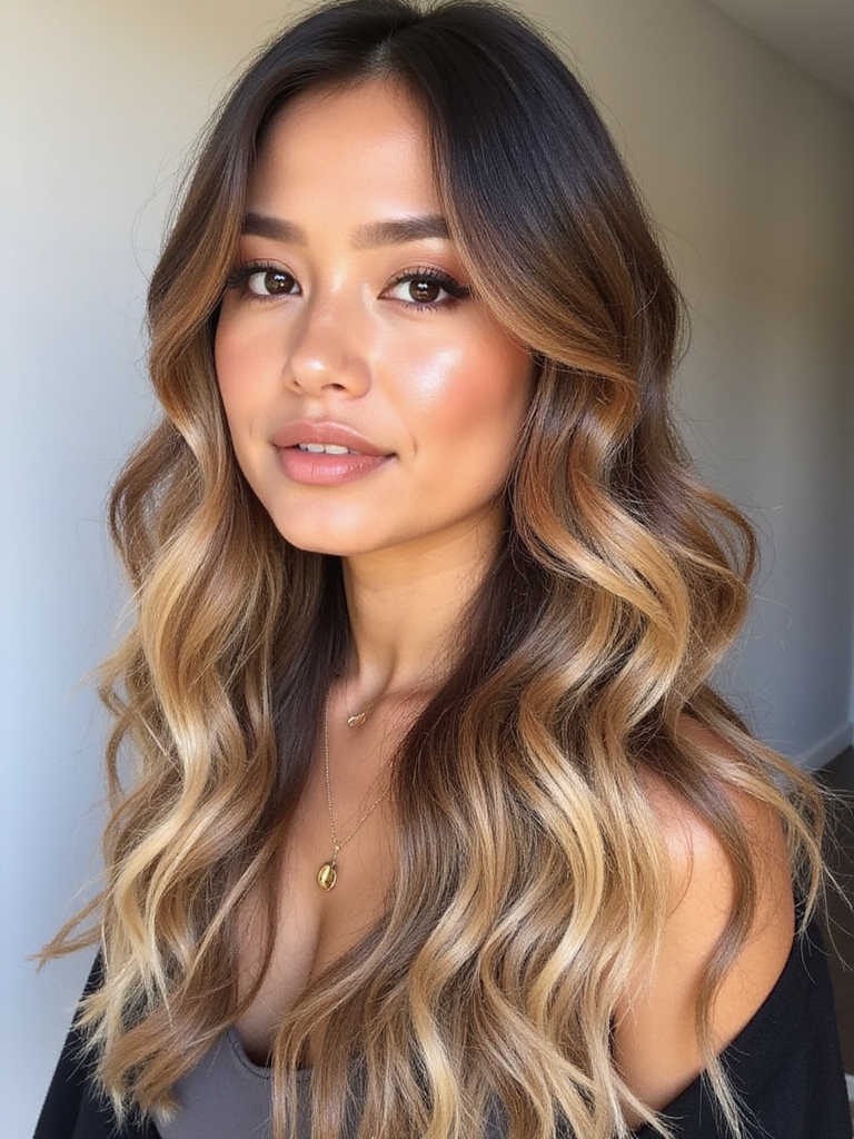 soft hair color blending