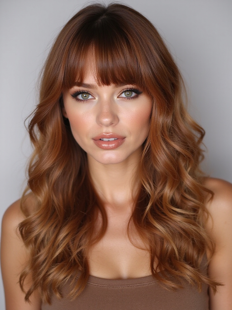 seasonal bangs styling tips