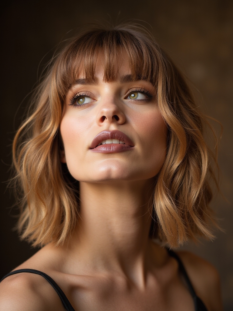seasonal bangs styling tips