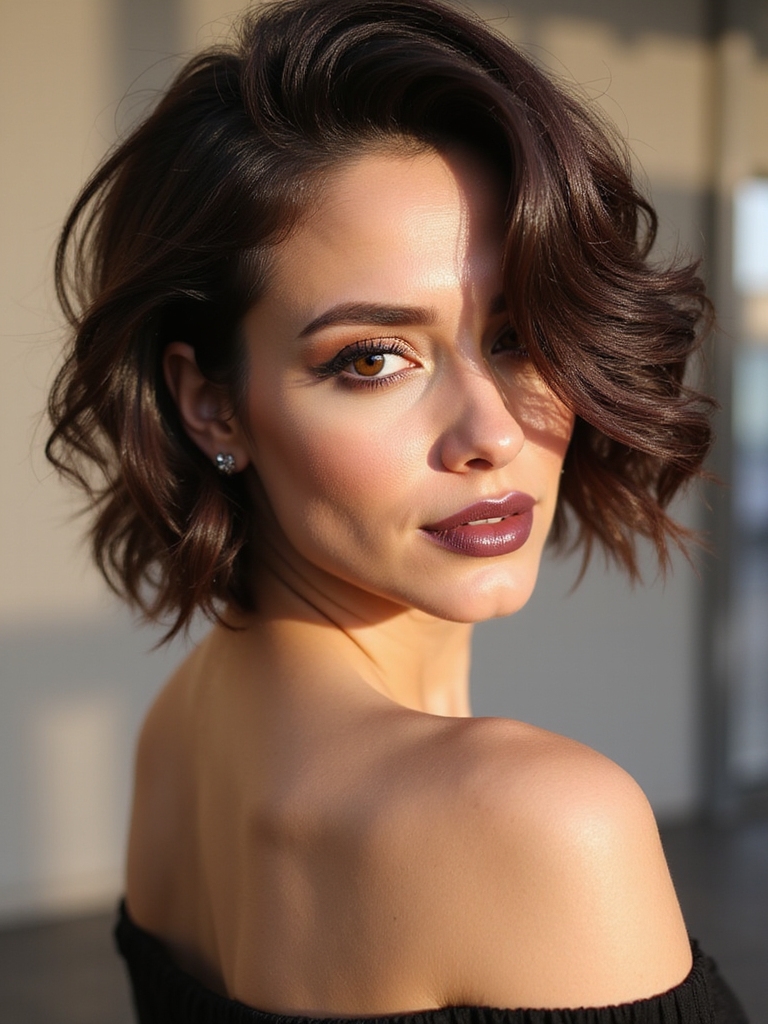 seasonal butterfly haircut transformations