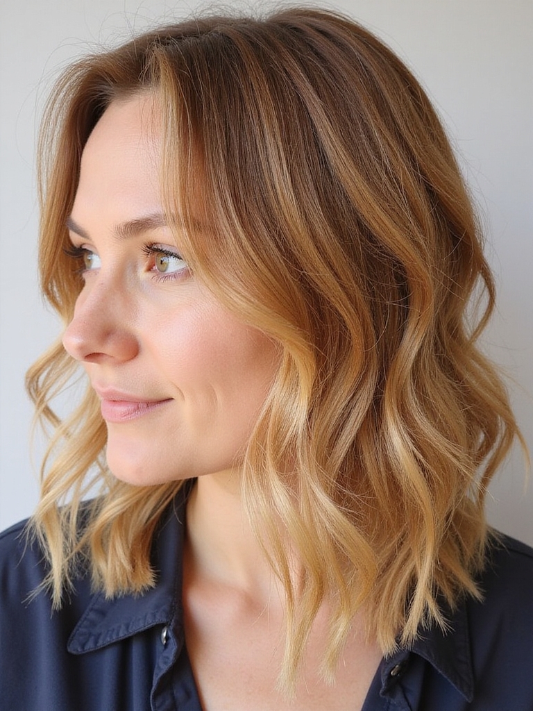 shag hairstyle enhances features