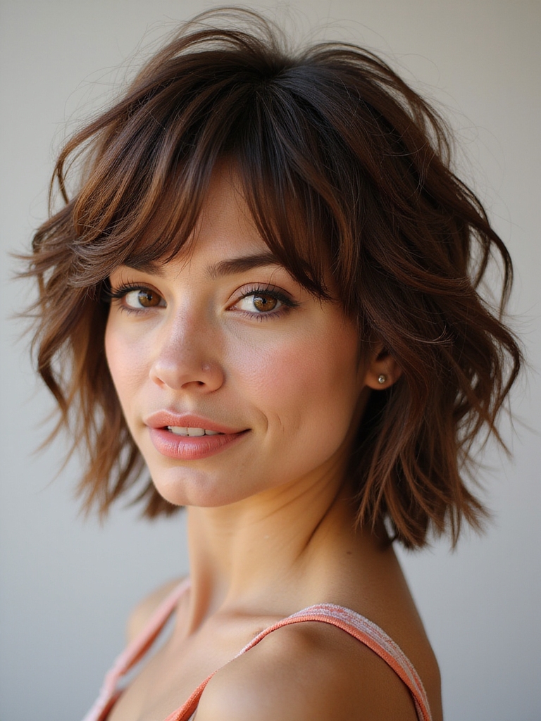 shag hairstyle rebellious evolution