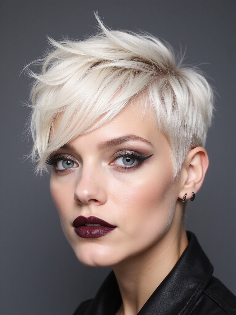 short choppy cuts confidence boost