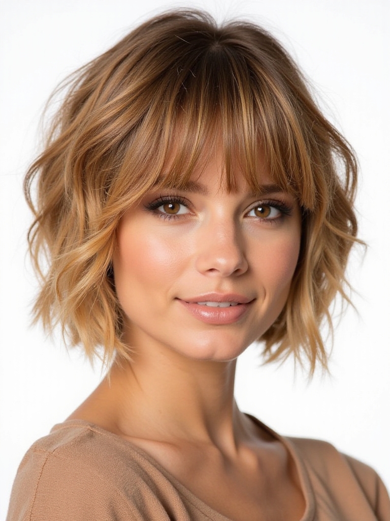 short hair bangs inspiration