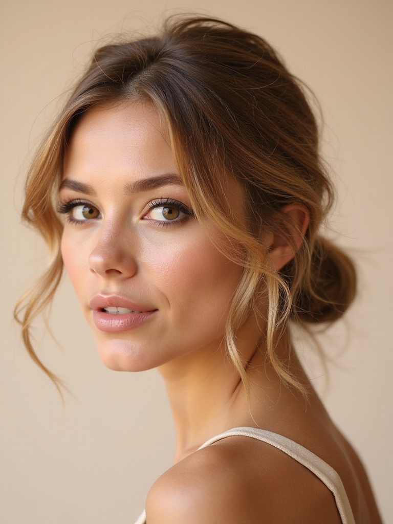 sleek ponytail for simplicity