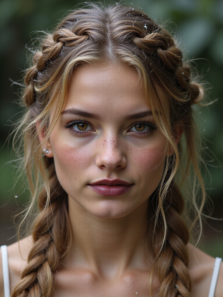 timeless versatile messy braids