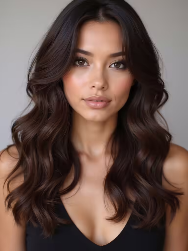velvety autumnal espresso color
