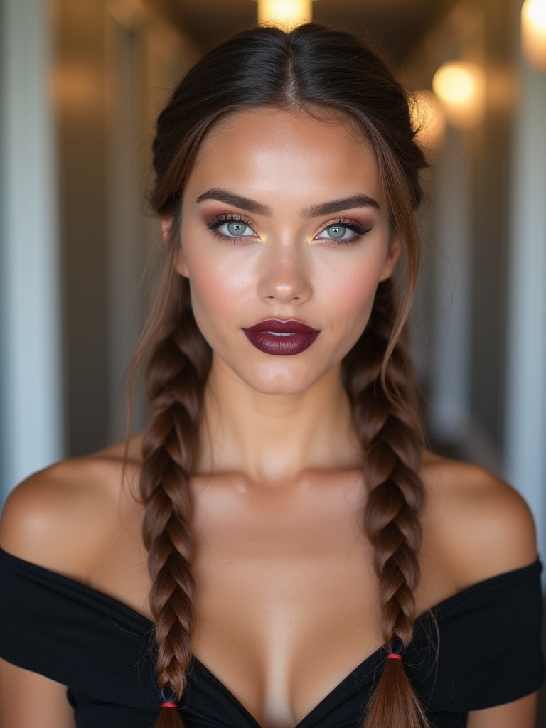 versatile braided ponytails everywhere