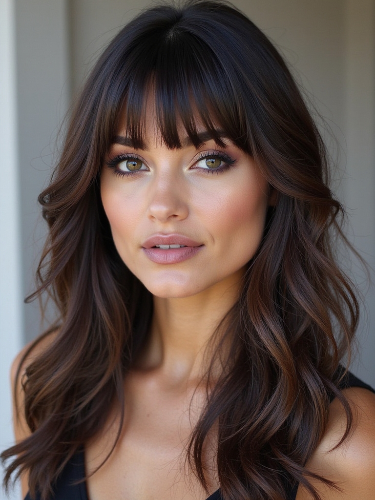 versatile long bangs magic