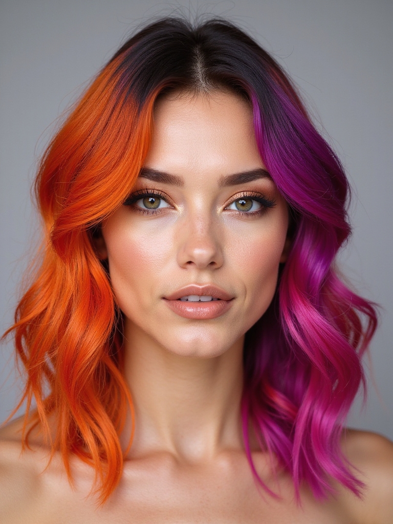 vibrant audacious hair colors
