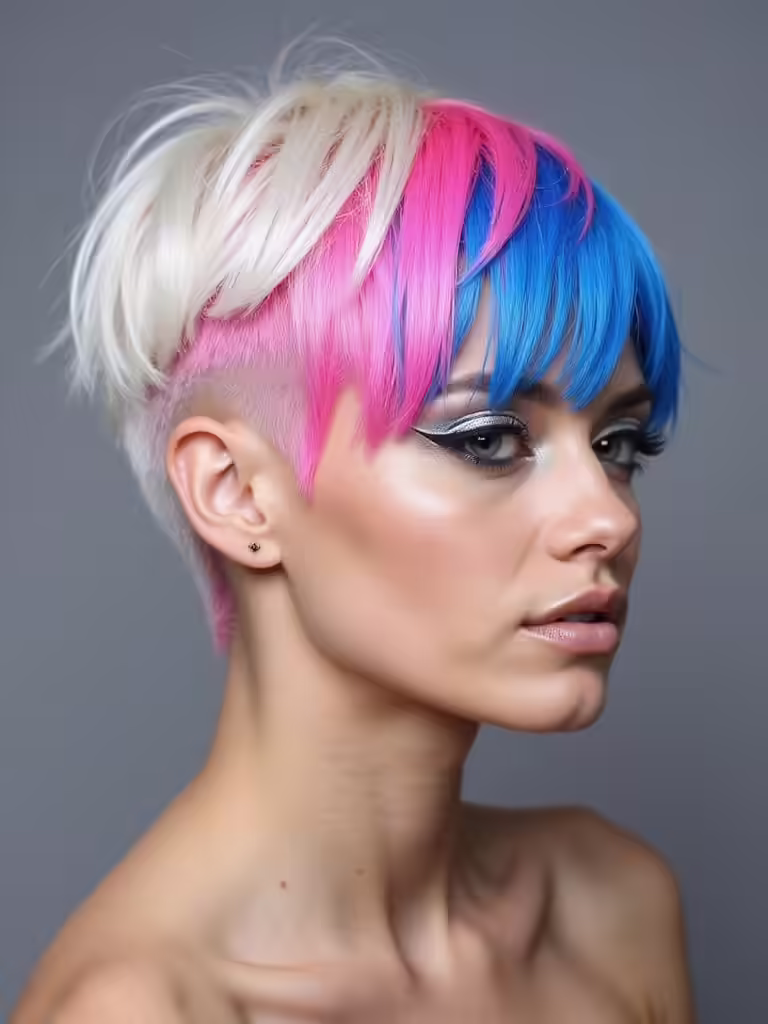 neon hair statements