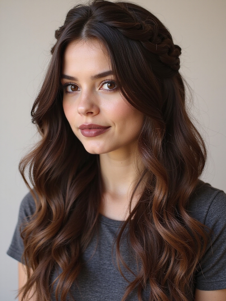 whimsical five strand braid tutorial