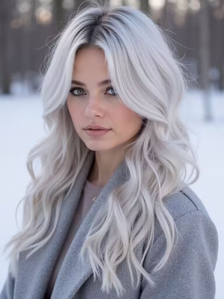 winter care for silver hair