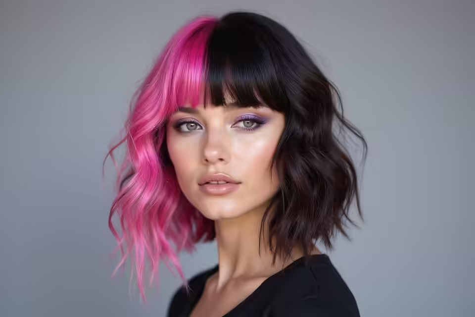y2k vibrant hair colors