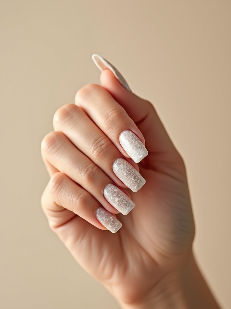 beachy matte salted tips