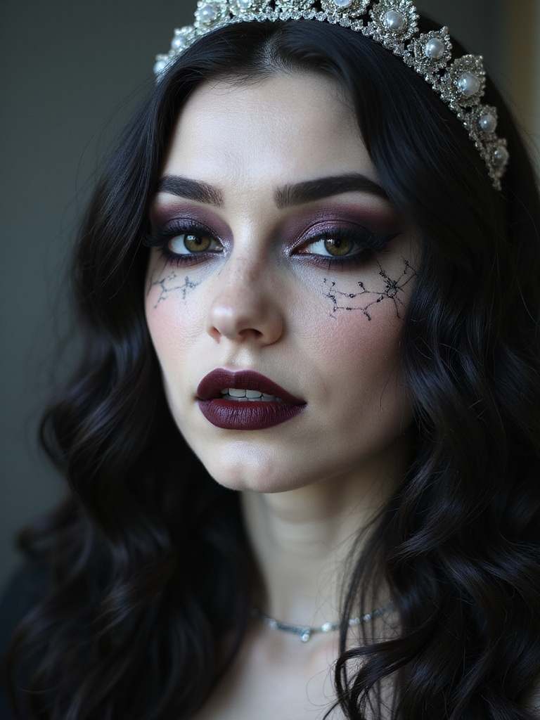 blood red ombr smoky crimson