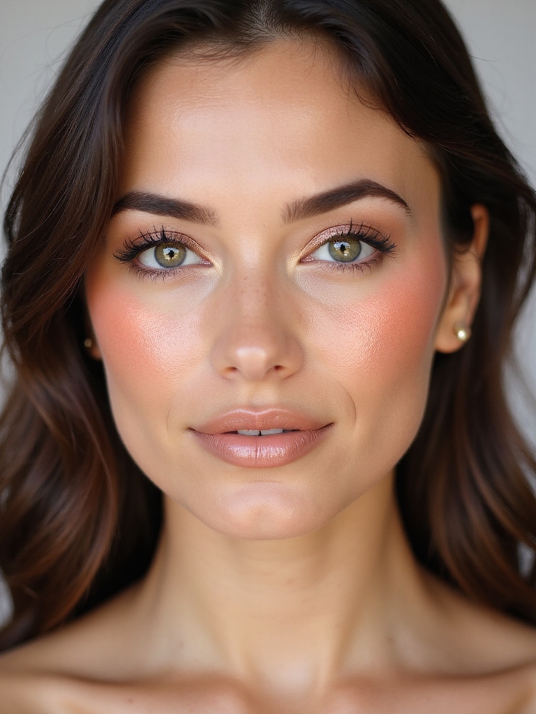 blush placement by face shape