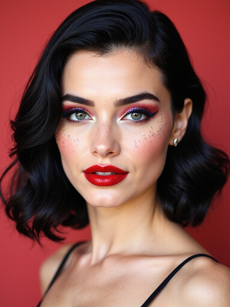 bold ben day comic beauty