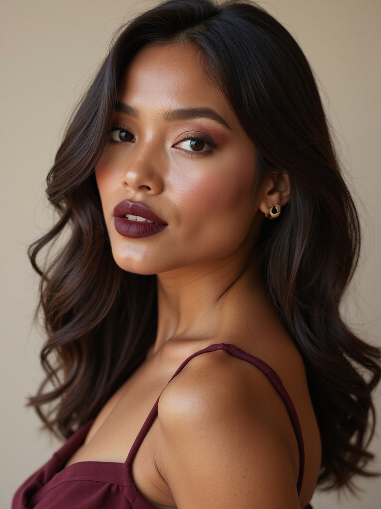 bold berry polished magnetic confidence